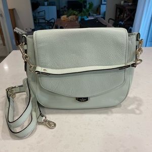 Kate Spade Seafoam Top Handle Crossbody Bag.